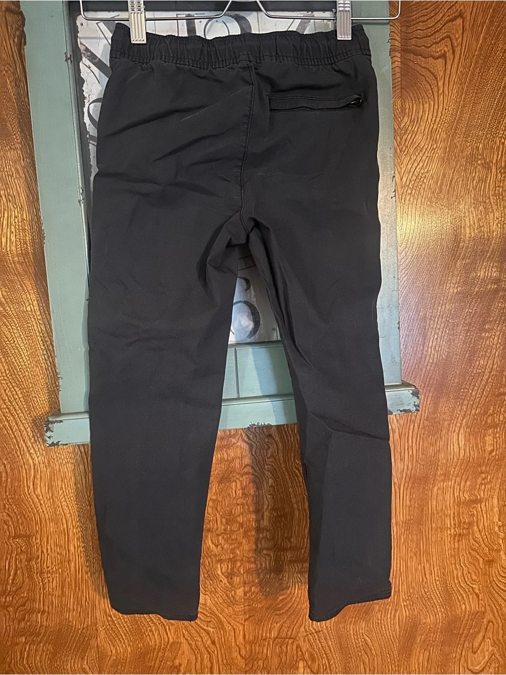 Black boy’s Jogger Pants with Zip Pocket